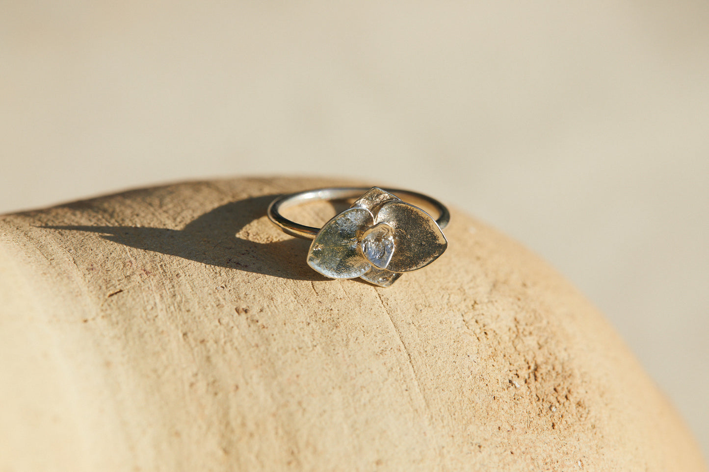Real Leaf Ring