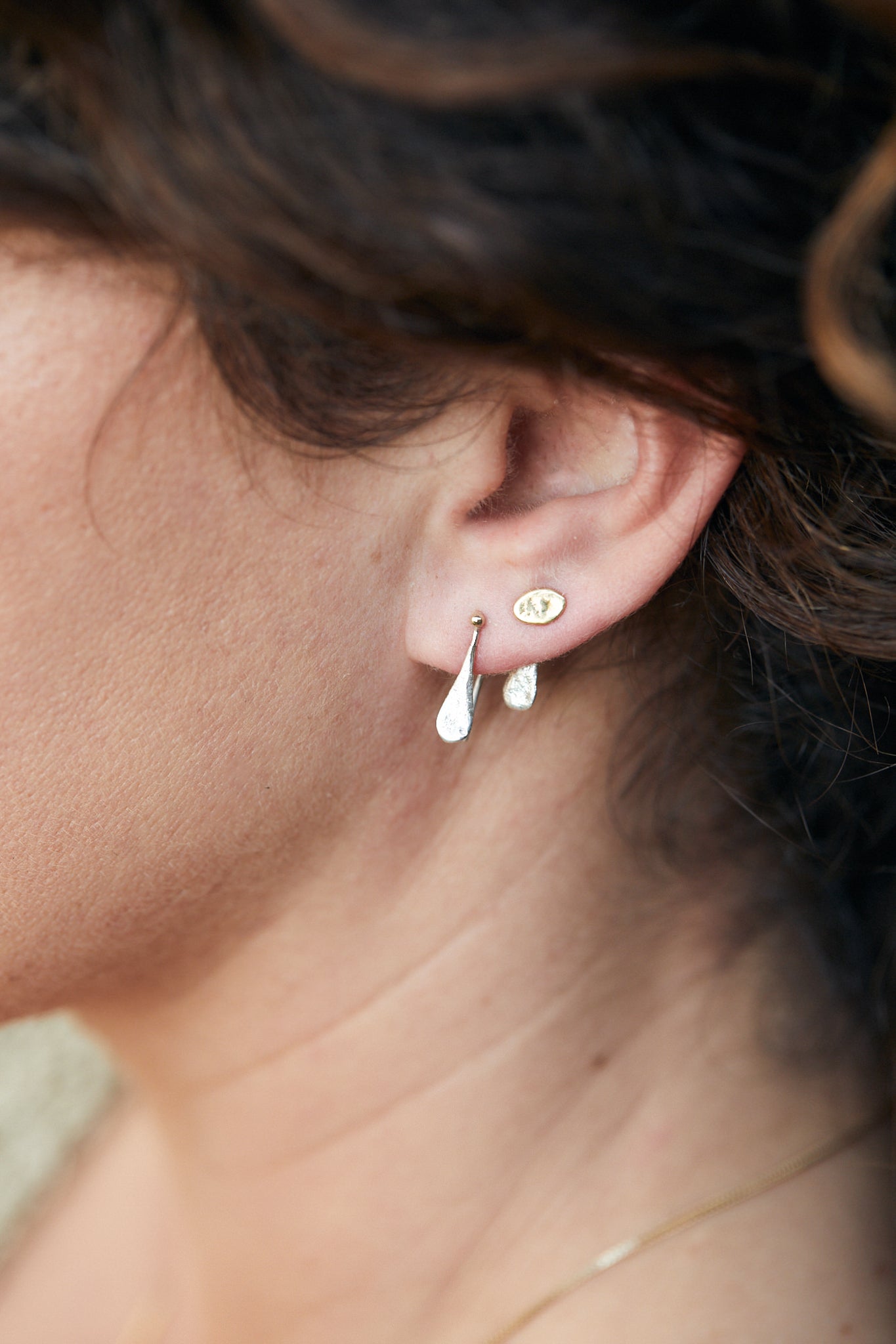 Real Leaf Earrings