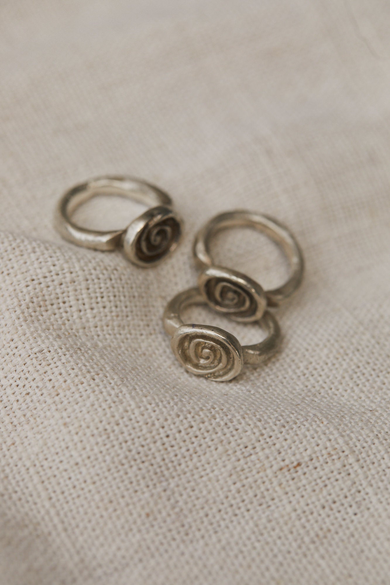 Spiral Signet Ring