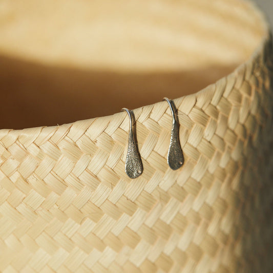 Real Leaf Earrings